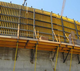 ENKOFORM V-100 beam formwork on climbing system